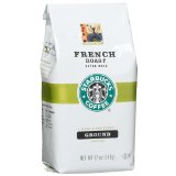 Starbucks French Roast Extra Bold Coffee, Whole Bean