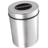 Oggi Stainless Steel Airtight Coffee Canister with Coffee Filter Compartment