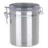 Trudeau 0871802 Stainless-Steel 52 Ounce Food-Storage Canister