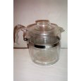 VINTAGE Pyrex Flameware 9 cup Coffee Pot Percolator Complete
