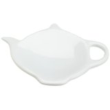 Kitchen Supply 8039 White Porcelain Tea Bag Holder