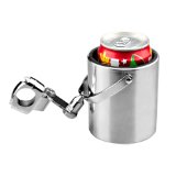 CKB Products MOTOCUPHLDR Stainless Steel Motorcycle Cup Holder