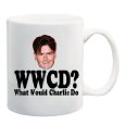 WWCD? What Would Charlie Do Coffee Mug