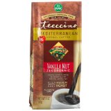 Teeccino Mediterranean Vanilla Nut Herbal Coffee, Ground