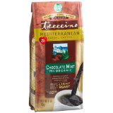 Teeccino Mediterranean Chocolate Mint Herbal Coffee, Ground