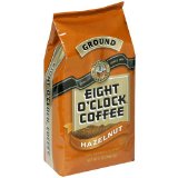 Eight O'Clock Ground Coffee, Hazelnut
