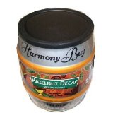 Harmony Bay Hazelnut Decaf Ground Gourmet Coffee