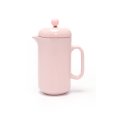 Lacafetiere Pura Ceramic 8 Cup Coffee Press, Pastel Pink