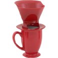 Melitta 64011R 1 Cup Coffeemaker - Red