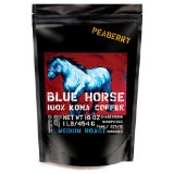 Peaberry Medium Roast 1 lb 100% Kona Coffee