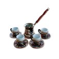 Turkish Coffee World TCW-0013AM Turkish Coffee Set for Four