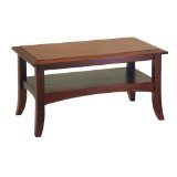 Winsome Wood Coffee Table, Antique Walnut