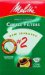 Melitta #2 Coffee Filters- White Cone