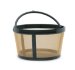 Fresco Goldtone Basket Shaped Coffee Filter