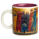 Laurel Burch Santa Fe Felines Mug
