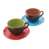 Mario Batali Cafe Cups and Saucers