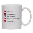 Hug My Cat Checklist Mug