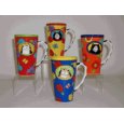 Candace Reiter Smart Cats Tall Latte Mug - set of 4