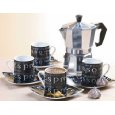 Primula Demitasse 9Pc Gift Set Espresso Coffee Maker