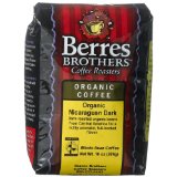 Berres Brothers Coffee Roasters Organic Nicaraguan Dark Coffee, Whole Bean