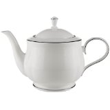 Lenox Hannah Platinum Bone China Teapot