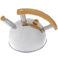 Medelco Curve stovetop whistling tea kettle