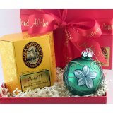 Kona Coffee Blend and Bright Christmas Ornament in Red Gift Box