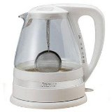 Aroma AWK-161 Clar-i-Tea 1-3/5-Liter Electric Water Kettle and Tea Brewer