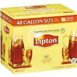 Lipton Iced Tea Brew Gallon Size Tea Bags