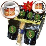 Londons Times Funny Religion Cartoons - Starbucks in Hell - Coffee Gift Baskets