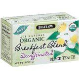 Bigelow Organic Breakfast Blend Decaffeinated Tea