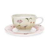 Portmeirion Laura Stoddard Up the Garden Path Teacup & Saucer