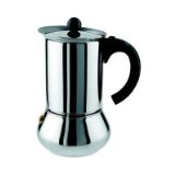 Vev Vigano 8251 Carioca Nero Single Cup Espresso Pot