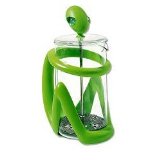 Alessi Inka French Press Coffee Maker in Green