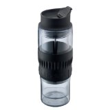 Bodum 16-Ounce Insulated Travel Coffee Press with Rubber Grip