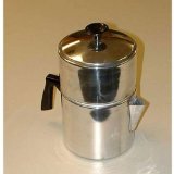 Cajun Cookware 7 Cup Aluminum Drip Coffee Maker
