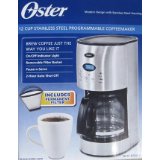 Oster 12 Cup Stainless Steel Programmable Coffeemaker