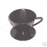 Harold Imports Plastic Coffee Filter Cone #2 Medium