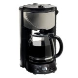 Maxi-Matic EHC-646T Elite Platinum 12 Cup Programmable Coffee Maker in Black/Stainless