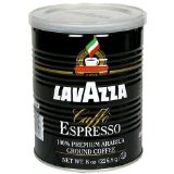 Lavazza Italian Coffee, Caffe Espresso, 100% Premium Arabica Ground Coffee