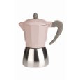 Typhoon Vintage Pink 6-Cup Espresso Maker