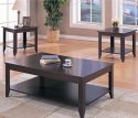 Cappuccino Occasional Table Set By Coaster Furniture