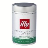 illy Caffe Decaf Fine Grind (Green Band) Coffee