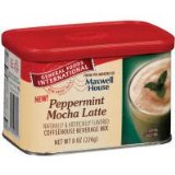 General Foods International Coffee Peppermint Mocha Latte Tins