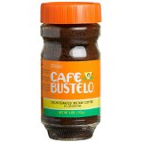 Cafe Bustelo Decaffeinated Instant Espresso 97 % Caffeine Free