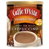 Caffe D'Vita Pumpkin Spice Cappuccino