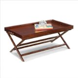 West Indies Storage Coffee Table in Espresso