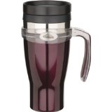 Trudeau Autobahn 16-Ounce Stainless Steel Travel Mug