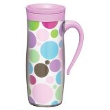 Polka Dot Cosmic Travel Mug