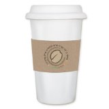 Smart Planet EC-7 Eco 12-Ounce Double Wall Thermal Coffee Cup